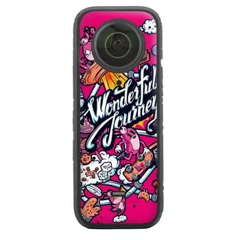 Skin Wrap for Insta360 One x3 Waterproof 360 Action Camera Sticker Decal Scratch-Proof Guard Protector Accessories B