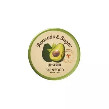 SKINFOOD Скраб для губ с авокадо и сахаром 14 г