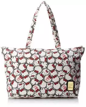 Складная сумка-тоут HELLO KITTY meets muta possible Rich pattern 17 л 33 см Crush white [Hapitas] Ручная кладь 0,31 кг