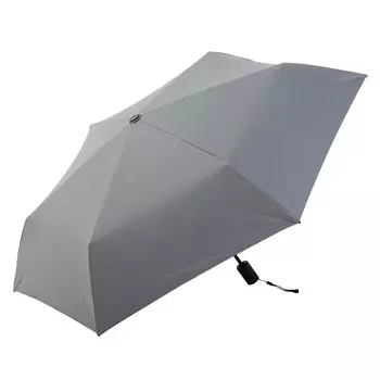 Складной автоматический зонт Cool Plus 50 см x 6 из ткани с защитой от света и УФ-излучения класса 1, открывающийся/закрывающийся зонт, простой, серый
