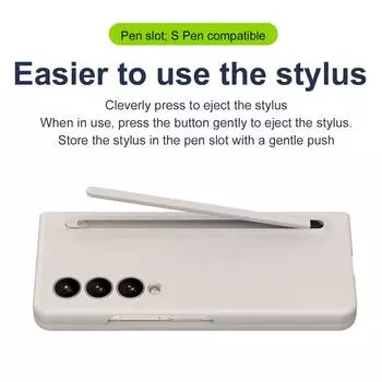 Складной чехол-сумка для Samsung Z Fold 5 S Pen для Samsung Galaxy Z Fold 5 Fold5 5G, защитная стеклянная пленка, чехлы for Samsung Z Fold 5