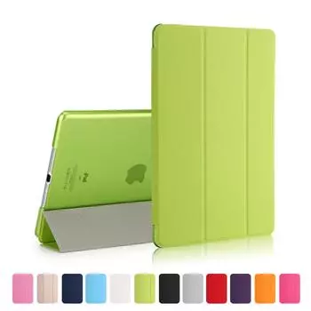 Складной трехстворчатый чехол для планшета iPad 10,2 дюйма, 7-8 дюймов, 9,7 Air 3 2 Air4, 10,9 дюйма, умный чехол из искусственной кожи, чехол для автоматического пробуждения, чехол для ipad pro 11 12,9 2020 for iPad Mini 5 белый