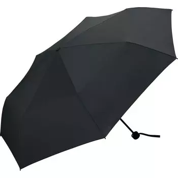 Складной зонт с защитой от ветра WIND RESISTANCE FOLDING черный зонт от дождя 65 см для женщин и мужчин как для солнечных, так и для дождливых дней большой ветроустойчивый чёрный