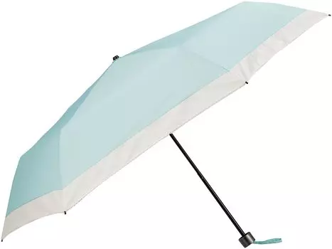 Складной зонт Sweet Jasmil Bicolor Cut Piece x Single Pico Umbrella Складной зонт легкий ветрозащитный мятно-зеленый со спицами 55 см [Moonbat] (Сладкий мятный зеленый