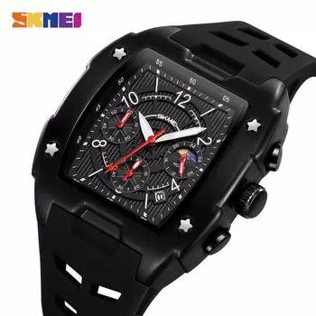 Skmei Бизнес Orologi Движение кварцевые часы модные спортивные часы для мужчин и женщин водонепроницаемые наручные часы Horloges Mannen оранжевый