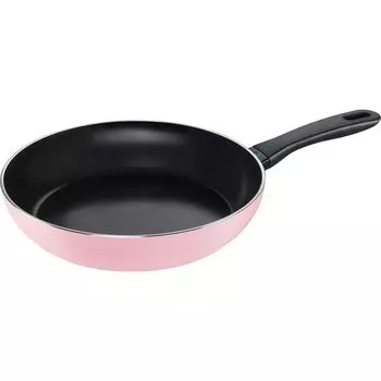 Сковорода Ballarini Deep Frying 28 см розового цвета Made in Frying Pan IH Compatible Ceramic Coating Japanese CAPRERA Caprera Italy [Авторизованный продукт] Z1025-114