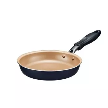 Сковорода Evercook 20 см для газового огня, легкая сковорода Days, не содержащая ПФОС, темно-синяя Doshisha [гарантия 500] с антипригарным покрытием