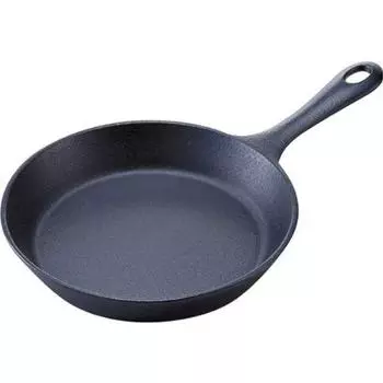 Сковорода Iwachu Family, черная, внутренний диаметр IH Nanbu Ironware 24015 17, обожженная, 16,5 см, совместимая,