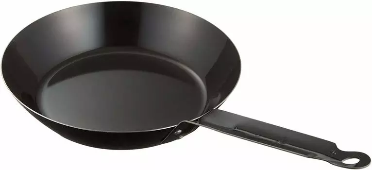 Сковорода Kanda Iron Pot толщиной 22 см, сделана в Японии, толстое дно, подходит для стейков на открытом воздухе 018138 1,6 мм
