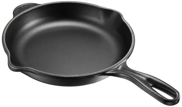Сковорода Le Creuset из литой эмали 20 см, матово-черная, совместимая с газовой духовкой IH, японская [Авторизованный продукт]