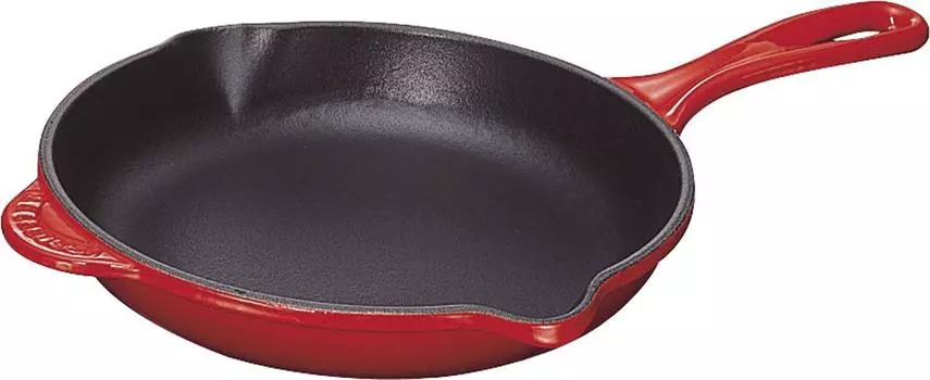 Сковорода Le Creuset из литой эмали 20 см, цвет «вишнево-красный», совместимая с газовой духовкой IH, японская [Авторизованный продукт]
