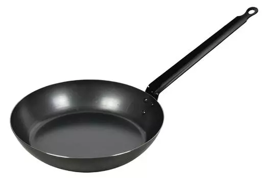 Сковорода Pearl Metal Iron 26 см IH-совместимая Iron Craftsman Сделано в Японии, черная HB-1521 чёрный