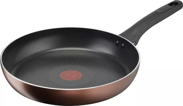 Сковорода T-fal 28 см IH Gas Fire Compatible, содержит такие вещества, как PFOA, IH Titanium Excellence Mocha Frying Pan Brown G17206
