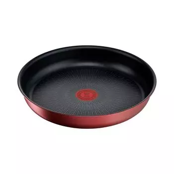 Сковорода Tefal со съемной ручкой 26 IH, совместимая с газом, без вредных веществ, таких как Neo IH Rouge Unlimited Frying Red L38305, см, красный