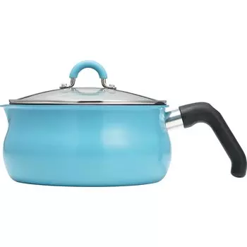 Сковорода Wahei Freize M Light Blue 7 функций в 1 Выпечка Жарка Варка Готовка Готовить Варка Совместимость с двумя сковородами Mey Pot-like Multi-сковорода для жарки с перемешиванием IH/Gas RB-2570