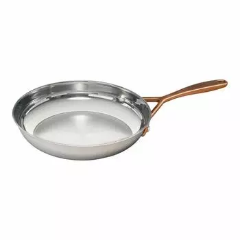 Сковорода Zwilling Henckels Japan Sera Rose Gold из нержавеющей стали с 3-слойным дном. Совместима с IH. Можно мыть в посудомоечной машине. Гарантия 10 лет. Официальная. розового золота