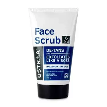 Скраб для лица мужской (100 г), Face Scrub De-Tan, Ustraa 11.5