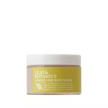 Скраб для тела Leaf Botanics с лимоном и лаймом [ограниченная коллекция весна/лето] и чистый