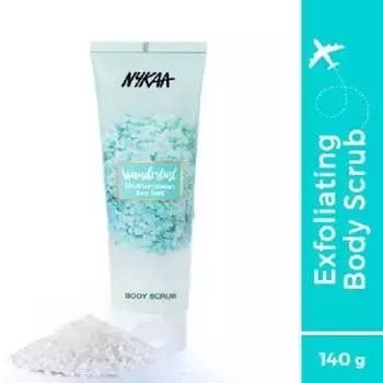Скраб для тела Nykaa Wanderlust Скраб со средиземноморской солью 140 г