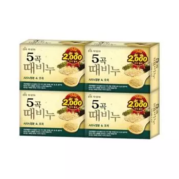 Скраб-мыло Mugunghwa Five Grain (90г, 4 шт.)