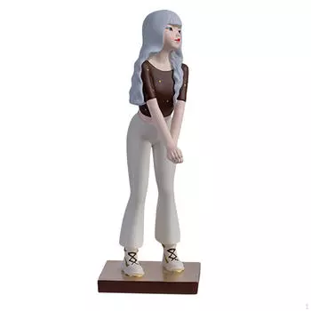 Скульптура для домашнего декора 9.7x8.8x25.3cm