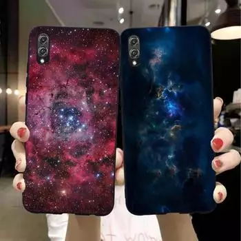 Sky Star Universe Plane Phone Case For Honor 70 50 20 7S X9 X8 X7 Magic 4 3 Pro Soft Black Phone Cover Honor 70