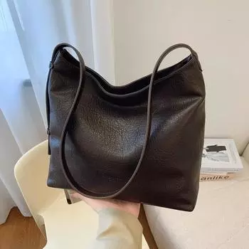 Slack Portable Tote Bag Women S Large-Capacity Autumn High-End Sense Commuting To Work Shoulder Bag