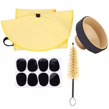 SLADE 4 In 1 Mute Pads Brush Cleaning Cloth for Alto Saxophone Kits