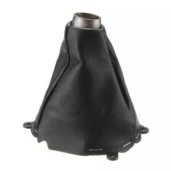 Sleek and Stylish Car Manual Shift Shifter Boot Cover in Black PU Leather For Honda Civic Si 2006 2011 Compatible CHINA