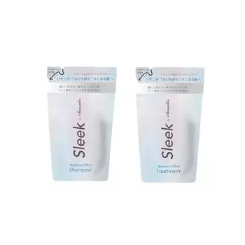 Sleek by Sara Salon Шампунь для ухода за волосами, сменный набор, 340 мл. Эффект Шампунь для ухода за волосами, сменный набор и (Баланс и установка)