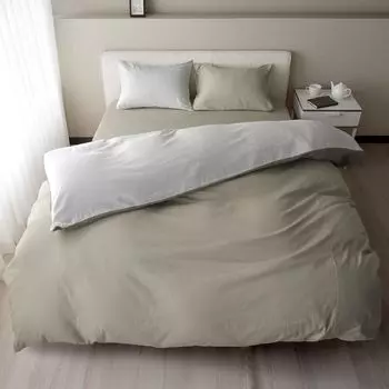 Sleep Tailor Двойное марлевое одеяло Сделано в Рекомендовано Atopic Throw Одеяло Двойное марлевое одеяло Серо-бежевое Latte x Pure Японское отбеленное покрывало, односпальное, Япония,