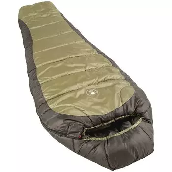 sleeping bag Green Compatible up to bag Mummy Style [Coleman Coleman]Adult (mummy type) -18 degreesSleeping