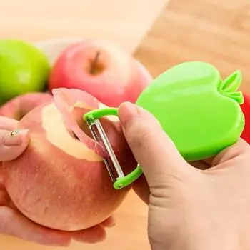 Slicer Kitchen Tool for Home Foldable Kicthen Tools Portable Creative Design Fruit Peeler Stainless Steel Multi-use Home Living Accessories