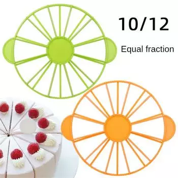 Slices Cake Equal Portion Cutter Round Bread Cake Mousse Divider Slice Marker Baking For Household Kitchen Utensils