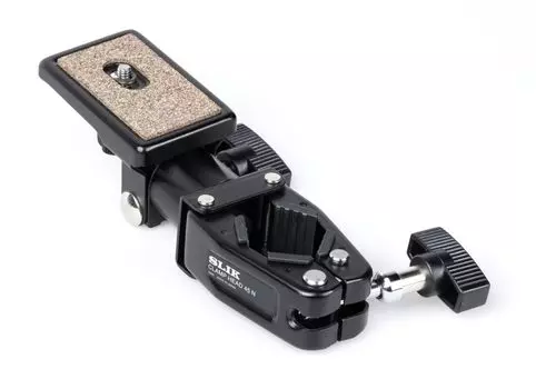 SLIK Tripod Accessory Clamp Head 45 N Pipe Diameter Load Capacity 3kg 209738 35-45mm