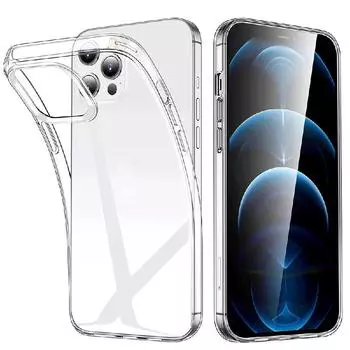 Slim Ultra Thin Silicone Case For iPhone 15 14 13 12 11 Pro Max Clear Soft Transparent Silicon Case Pro X XS MAX XR Fundas For iPhone 14