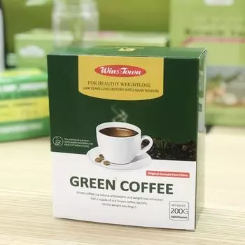 Slim зеленый кофе Чай для похудения Slim растворимый кофе в порошке 200g