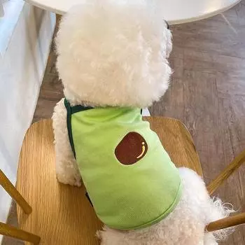 Sling Dog Pet Clothing Shirt Summer Pets Dogs Clothing Puppy Chihuahua For Small Medium Dogs Costume Ropa Perro Pet Shirt Bulldog XS