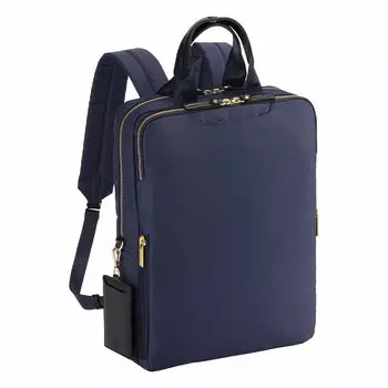 Slipham Business Compatible with inch A4 size Slim 2way 11471 10581 Navy W26 x H35 x D9cm [Ace Gene] Women s Backpack, 13.3 PC, storage, (Sustainable