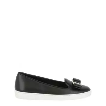 Слипоны Salvatore Ferragamo Vara с бантом