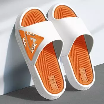 Slippers men s summer home stepping on shit feeling couple cool slippers indoor and outdoor wear beach sports versatile casual cool slippers 40-41