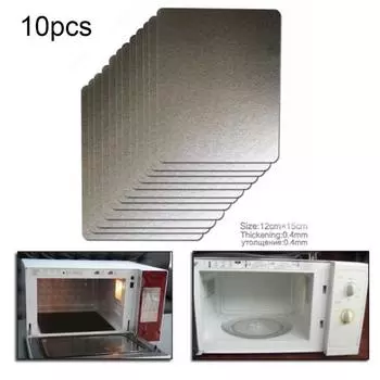 Около 12 X 15 см пластины слюды слюда микроволновая печь части духовка бытовой прибор Duarable