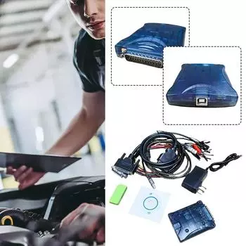 SM2 PRO 2534 Pcmflash SM2 Pro++J2534 для ELM327 USB ECU Bench Tool VCI Scanmatik 25K80 US W7P4 EU-1set