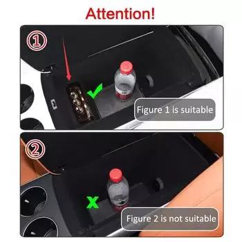 SMABEE for Xpeng P7/P7i 2024 2024 Center Console Armrest Storage Box Car Tray Organizers Accessories Tidying
