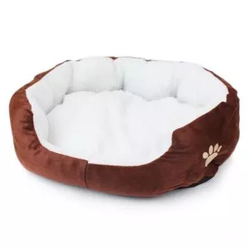 Small and Large Lamb Plush Dog Nest Taidi Bears Pet Nest Mat Supplies 50-40cm