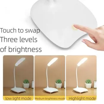 Small Folding Desk Lamp Special Eye Protection For Study Rechargeable Bedroom Home Student Dormitory Bedside Modern Touch Light