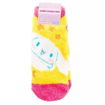 Small Planet Cinnamoroll Fluffy Socks Star 096726 Winter Item SANRIO Sanrio Women s