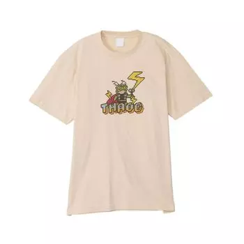 Small Planet Marvel 50 Design the L Size Natural T-Shirt 4/So Frog/Pixel