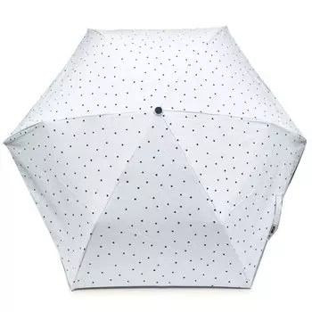 Small Planet Moomin Folding umbrella for rain or shine 50cm Light blue MM2269 [024320] светло-синий