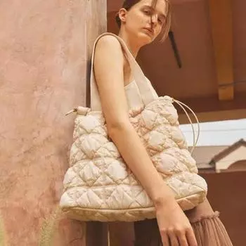 Small Tote Bag for Women Drawstring Women Shoulder Bag Shopping Bags Class Bags for Girl Designer Bags one size чёрный